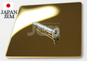 Mirror Polished Titanium Gold stainless steel sheet/ plate